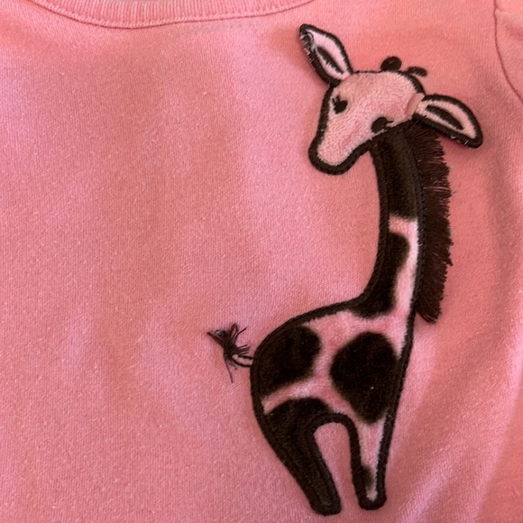 3-6M Gymboree giraffe onesie and hat bundle - Picture 3 of 4